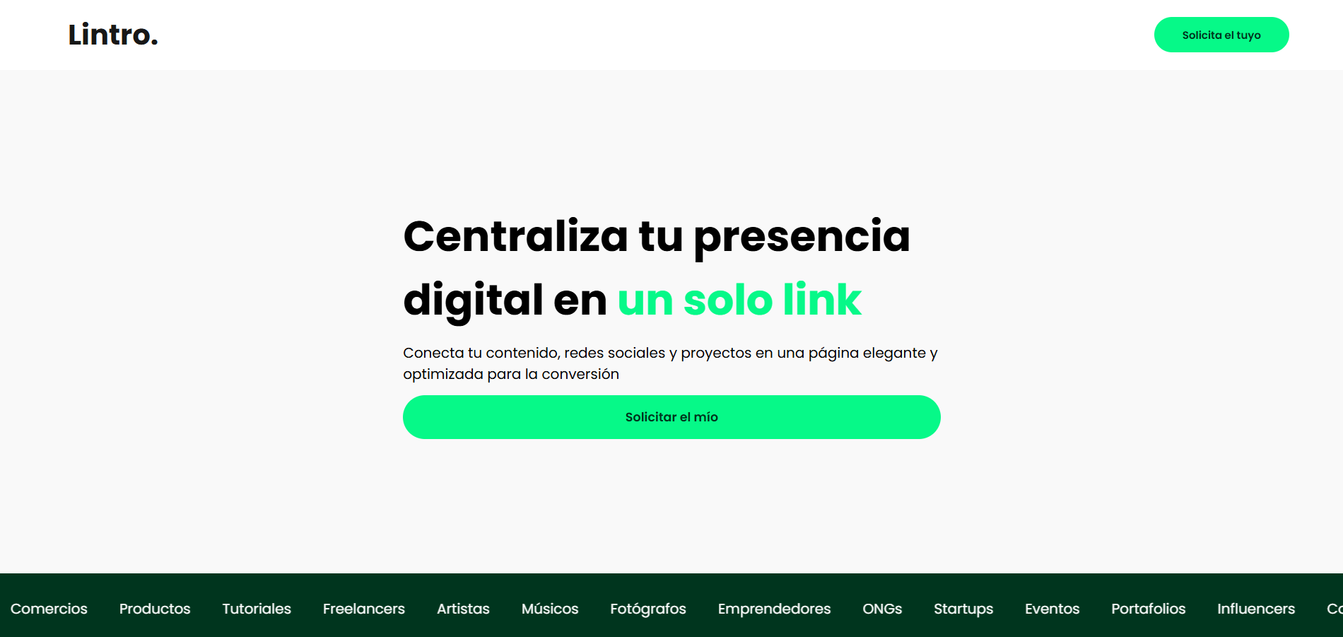 Vista 2 del proyecto Lintro